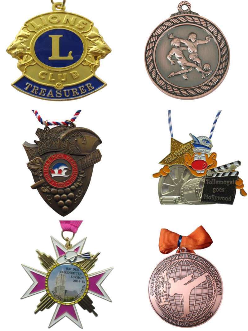 Factory Price Custom Metal Olympic Medals for Sports Day