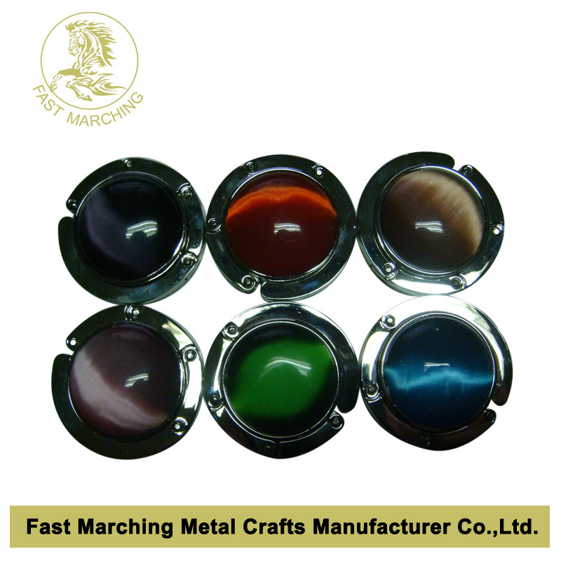 Foldable Purse Hook Bag Hanger, Custom Purse Holder with Print