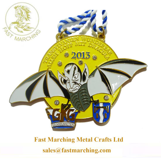 Customized Best Quality Made Kid Finisher Medal USA Metal Medallion