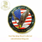 Wholesale Us Enamel Donald Trump Challenge Tinplate 3D Replica Coin