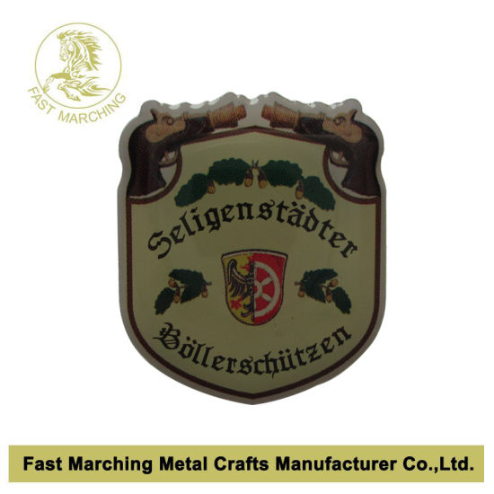 Wholesale Cheap Printed Rubber Metal Safety Emblem Badge Lapel Pin