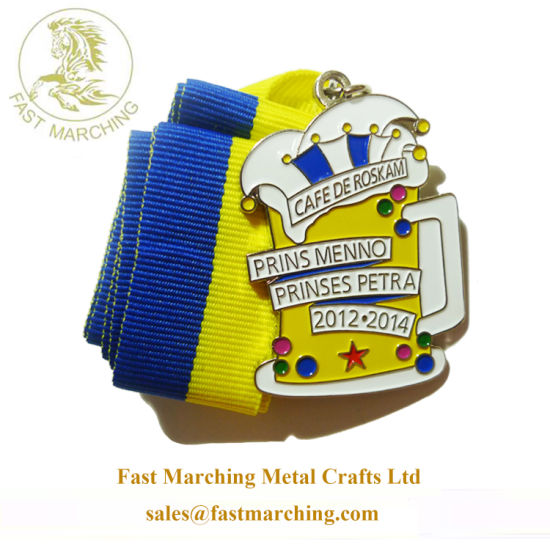 Factory Price Custom Enamel Awards Kids Soccer Medals