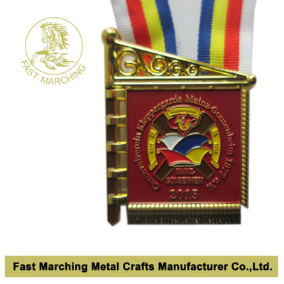 Die Casting Embossed Engraved Gold Medal Medallion Trophy Cup Manufacturer