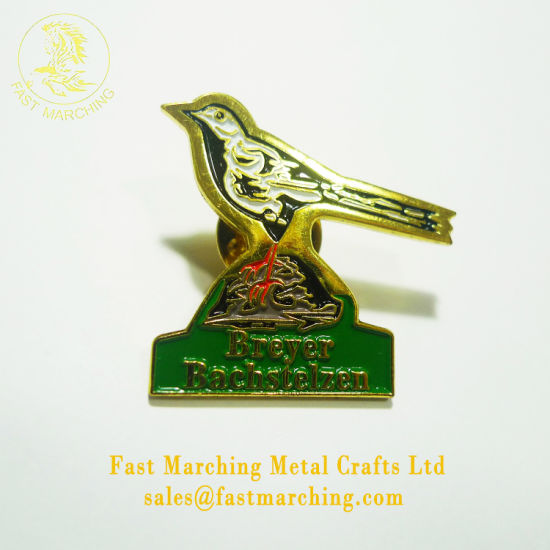 Custom Wholesale Factory Price Promotional Gift Eagle Plate Metal Badges