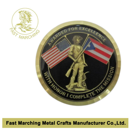 Wholesale 3D Souvenir Military Army Coin with Competitive Price Factory