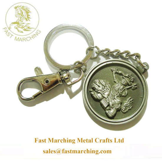 Custom Wholesale Security Cool Accessories Zinc Alloy Made Keychains