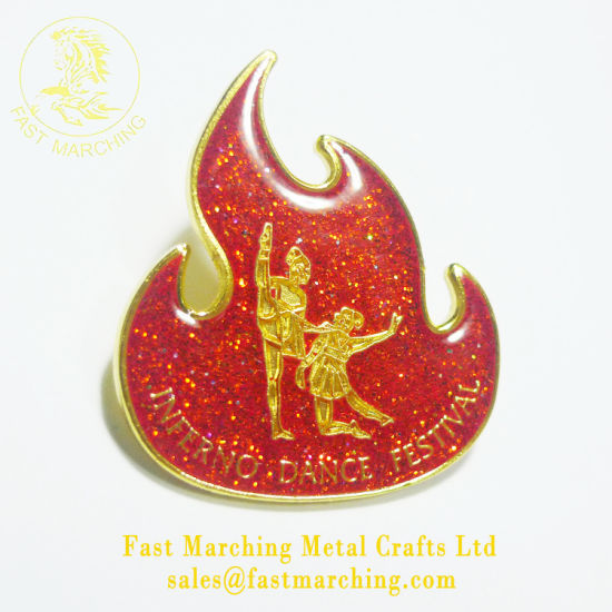 Custom Cap Name Button Material Enamel Pin Metal Grill Badge