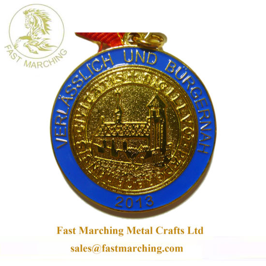 Custom Customized Neck Ribbons Embossed Olympic Sports Medals and Ribbons