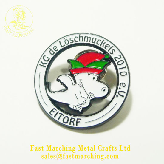 Custom Factory Price Promotion Metal Badge Hard Enamel Lapel Pin