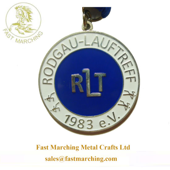 Custom OEM Marathon Sport Zinc Alloy Enamel Race Medals