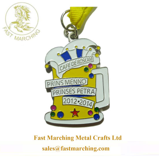 Custom Promotional Gift Tile Boxing Medal Hard Enamel Medallion Coins