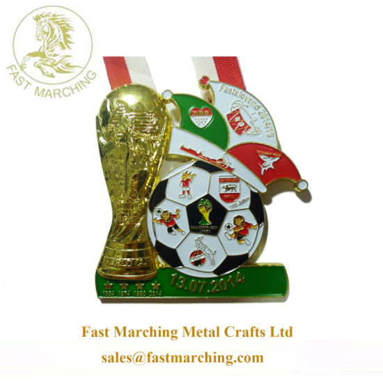 Custom Good Quality Maker Sport Soccer Medal for Youth