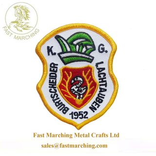 Factory Custom Designer Patches Star Shaped Souvenir Embroidered Badge for Jeans