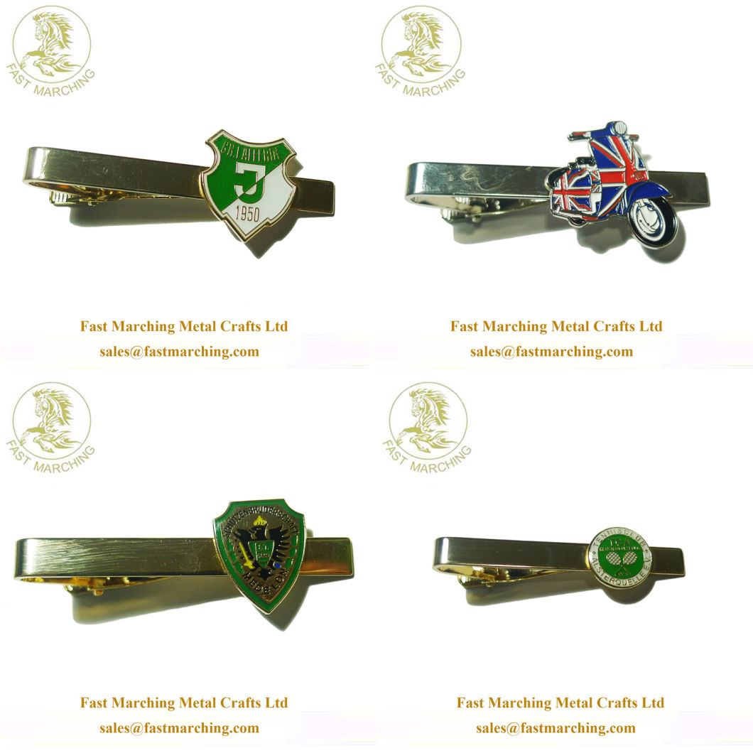 Wholesale Custom Personalised Made Accessories Collar Metal Tie Pin