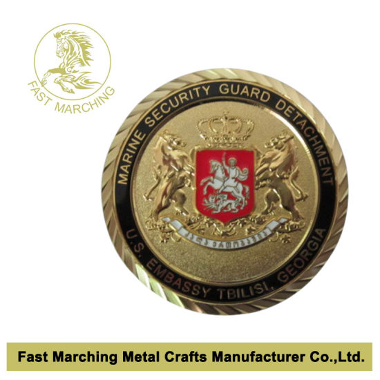 Custom Antique Miliary Souvenir Trolley Coin with High Quality
