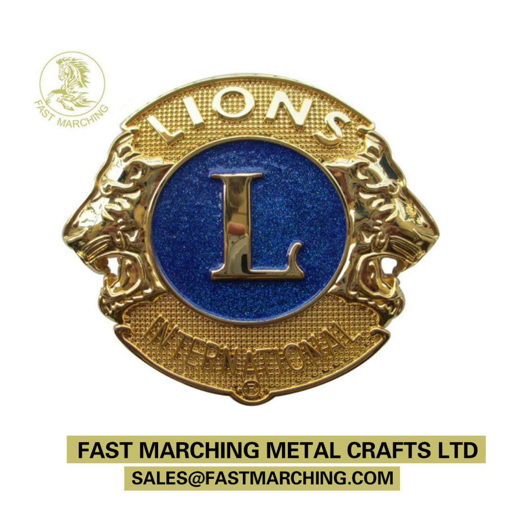 Rubber Back Metal Logo Custom Enamel Pin Badge Badges Factory Price