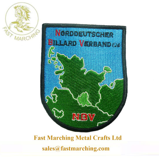 Cheap Flag Patches United Nations Awards Embroidery Badge for Clothing