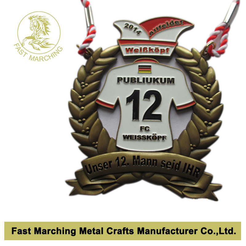 Carnival Medal with Tranparent Colour, Souvenir Medallion