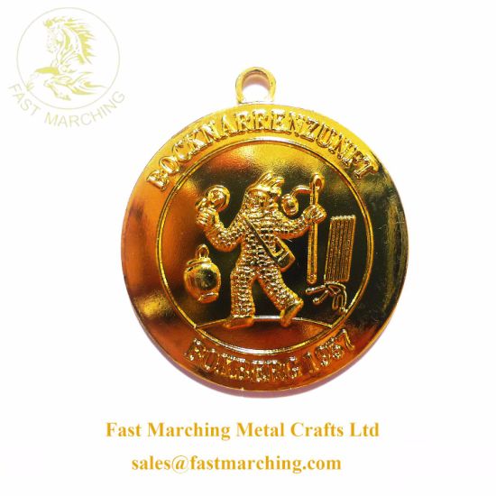 Custom Customize Engraved Finisher Medallion Bronze 3D Metal Award Medal