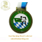 Wholesale Custom Medallion Tile Sport Ribbon Tennis Badge Medal Ribbons