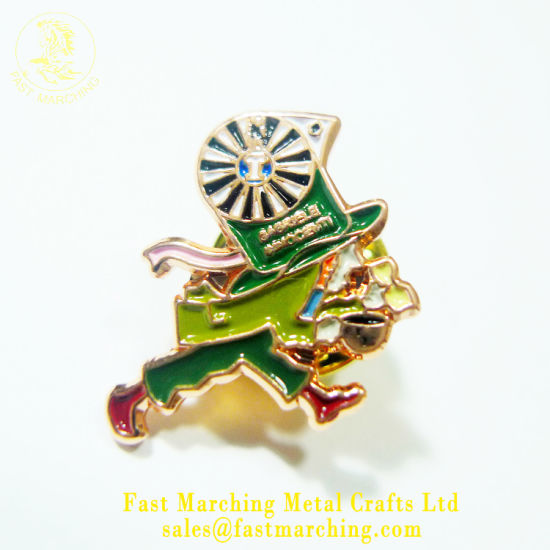 Wholesale Factory Direct Sale Metal Clip Lapel Pin Souvenir Badge