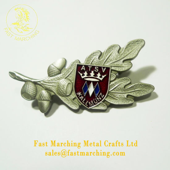 Custom Good Quality 3D Magnetic Button Badge Airplane Lapel Pin