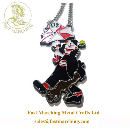 Custom Order Funny 3D Medal Trophy Cup Hard Medallion Necklace