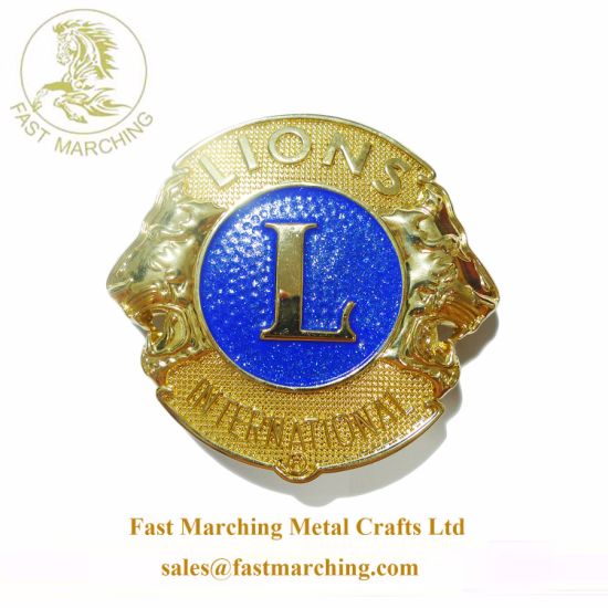 Custom Hanger Medallion Tile Pendant Brand Event Souvenir Gold Medal