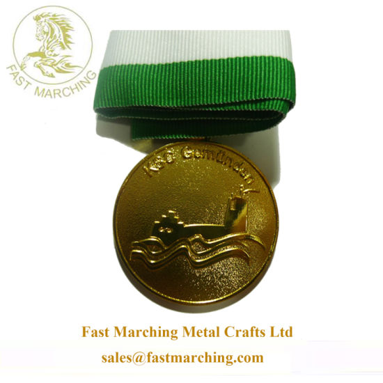 Wholesale Custom Promotional 3D Fake Die Casting Gold Sport Medal