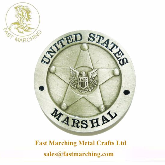 Custom Commemorative Die Casting Logo Award Lapel Pin Metal Coin