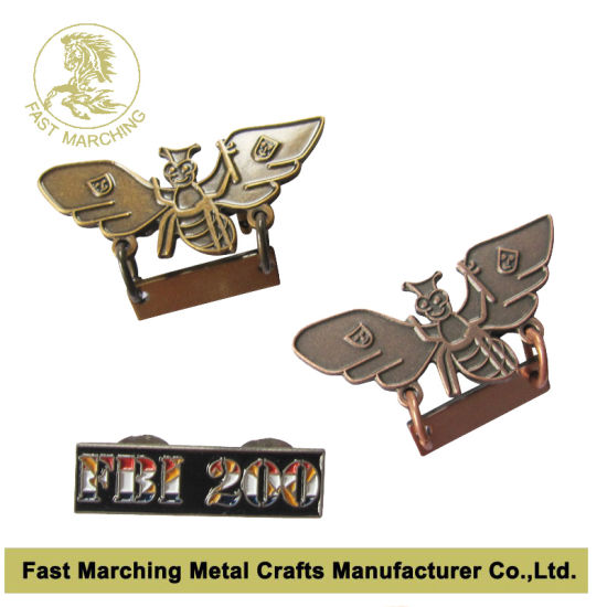 Fashion Designed Promotional Metal Safety Needle Badge Lapel Pin