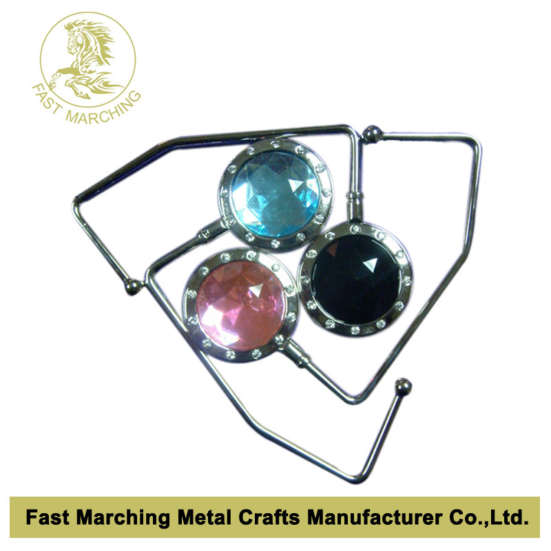 Custom Foldable Bag Purse Handbag Hanger Holder Hook Attractive Design