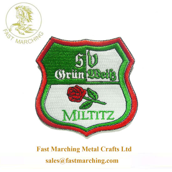 Custom United Nations Europe Embroidery Fire Resistant Clothing Patches