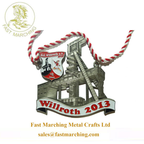 Custom Replica Enamel Awards Square Metal Sword Children Medal