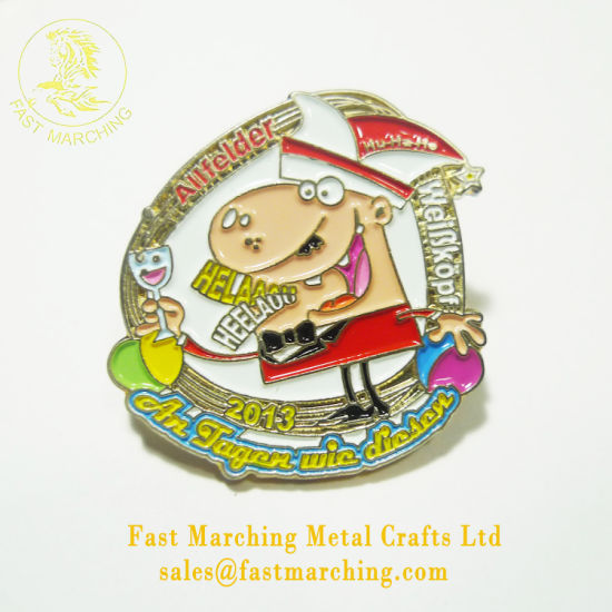 Custom Promotion Enamel Kids Badge Cartoon Lapel Pin